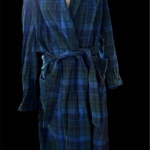 Plaid Flannel Robe